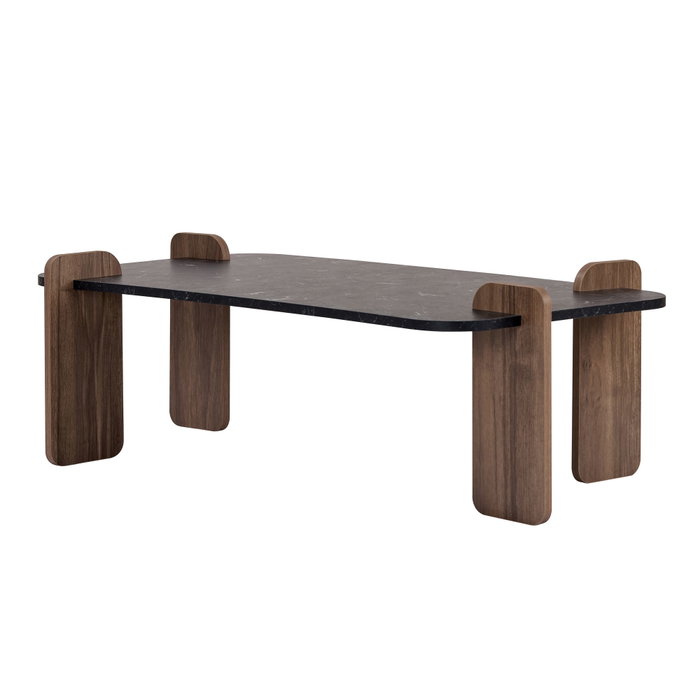 Nordure Mesa de Café Lotus y Venezia Walnut